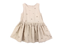 Wheat embroidery flowers dress Hella